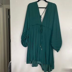 Free people arzel mini dress size XL